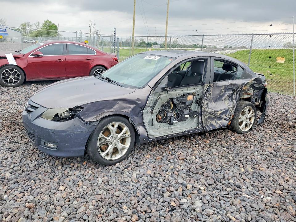 2007 Mazda Mazda3 VIN JM1BK323071724335 COPART salvage auction — SIDE, In - Cert Of Title-Salvage Title, sold $375 on 2026-07-07 (photo 1)