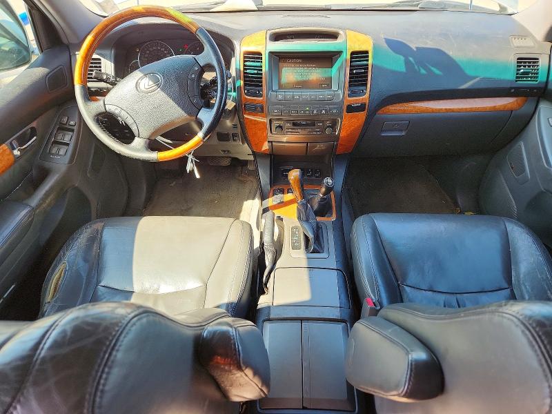 2005 Lexus Gx VIN JTJBT20XX50077410 COPART salvage auction — FRONT END, Id - Salvage Certificate Of Title, sold $1,900 on 2026-07-31 (photo 8)