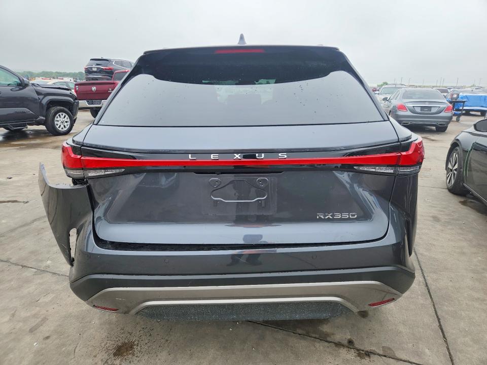 2025 Lexus Rx350 VIN 2T2BAMBA2SC057260 COPART salvage auction — SIDE, TX - SALVAGE VEHICLE TITLE, sold $23,700 on 2026-07-06 (photo 6)
