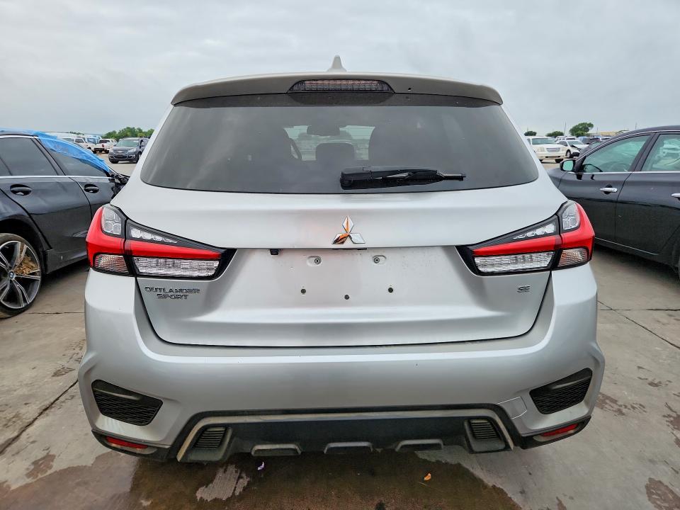 2021 Mitsubishi Outlander VIN JA4APVAU7MU032970 COPART salvage auction — FRONT END, TX - SALVAGE VEHICLE TITLE, sold $4,250 on 2026-07-06 (photo 6)