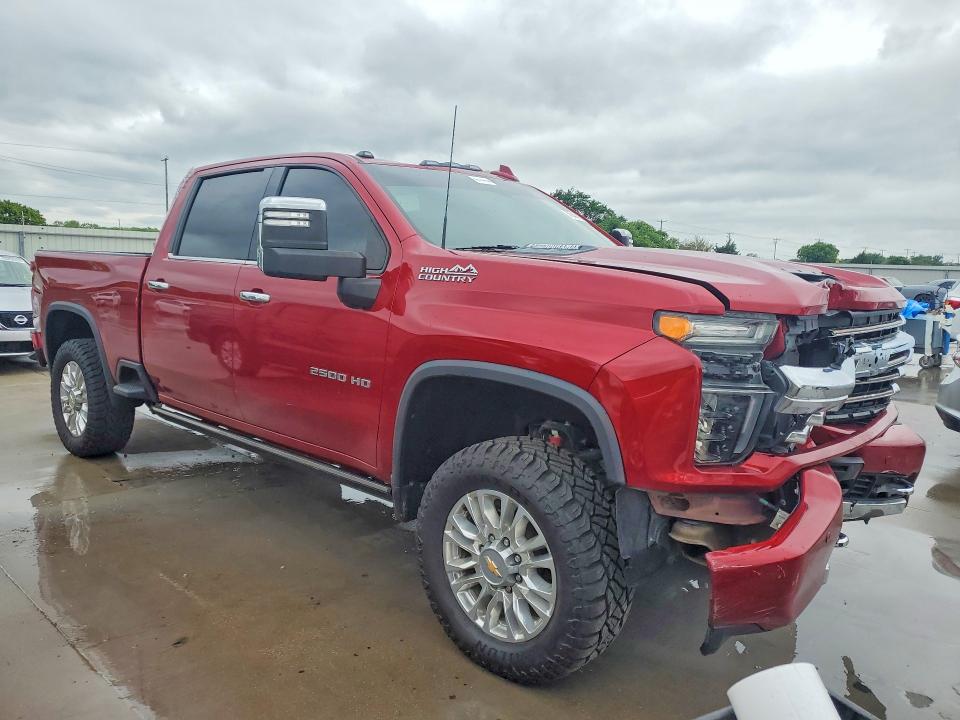 2022 Chevrolet Silverado VIN 1GC1YREY7NF103548 COPART salvage auction — FRONT END, Tx - Certificate Of Title, sold $33,500 on 2026-07-30 (photo 4)