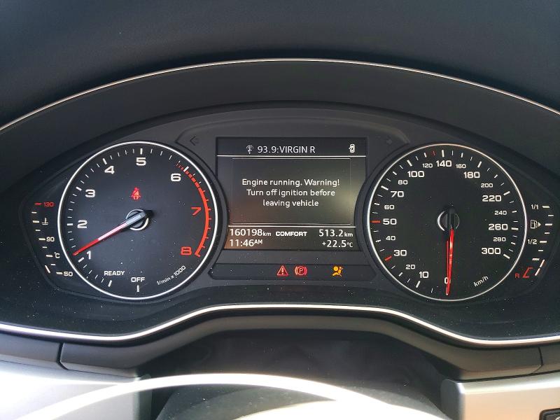2018 Audi A4 VIN WAUNNAF40JA152652 COPART salvage auction — REAR END, On - Permit No Brand - Unfit, sold $6,000 on 2026-07-02 (photo 9)