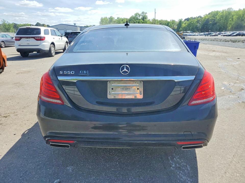 2014 Mercedes-benz S class VIN WDDUG8CB1EA030544 COPART salvage auction — UNDERCARRIAGE, Nc - Dealer Only Clean Title (P), sold $6,400 on 2026-07-09 (photo 6)