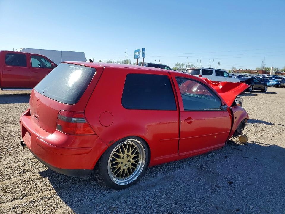 2000 Volkswagen Gti VIN WVWDE21J8YW216550 COPART salvage auction — FRONT END, Ia - Salvage W/Salvage History, sold $100 on 2026-08-05 (photo 3)
