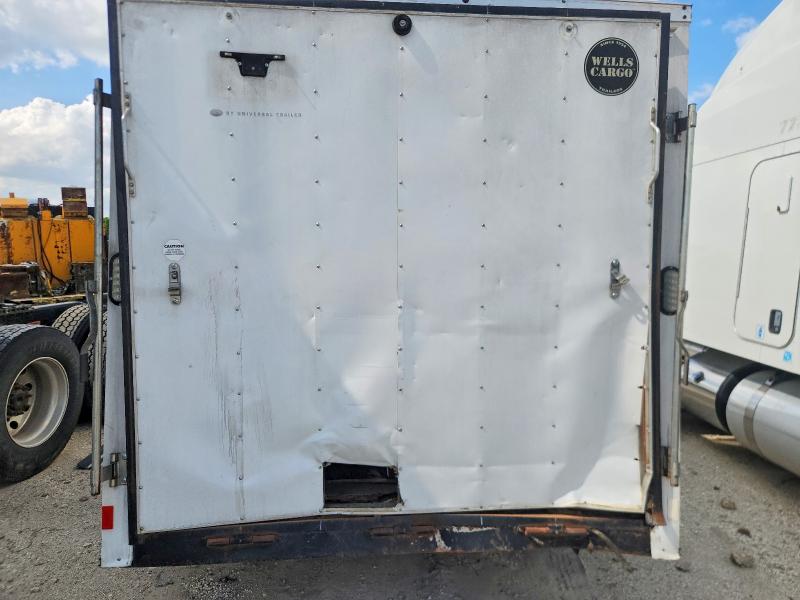 2016 Wells Cargo trai VIN 575200F26GT315038 COPART salvage auction — REAR END, SV, sold $1,300 on 2026-07-09 (photo 9)