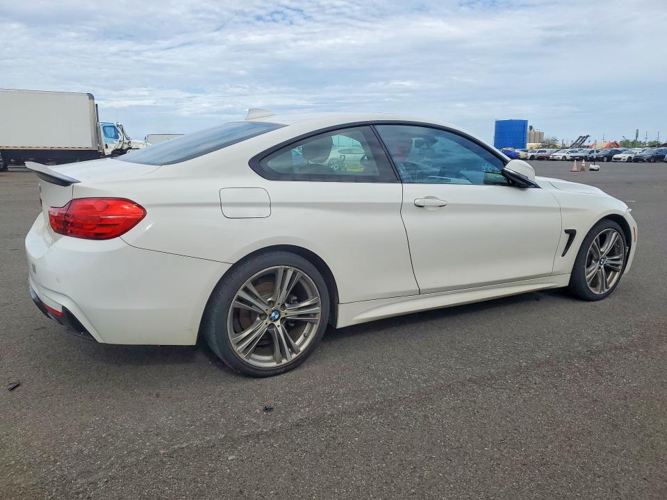 2015 BMW 428 xi VIN WBA3N5C52FK198352 COPART salvage auction — WATER/FLOOD, Hi - Certificate Of Salvage, sold $2,100 on 2026-07-20 (photo 3)