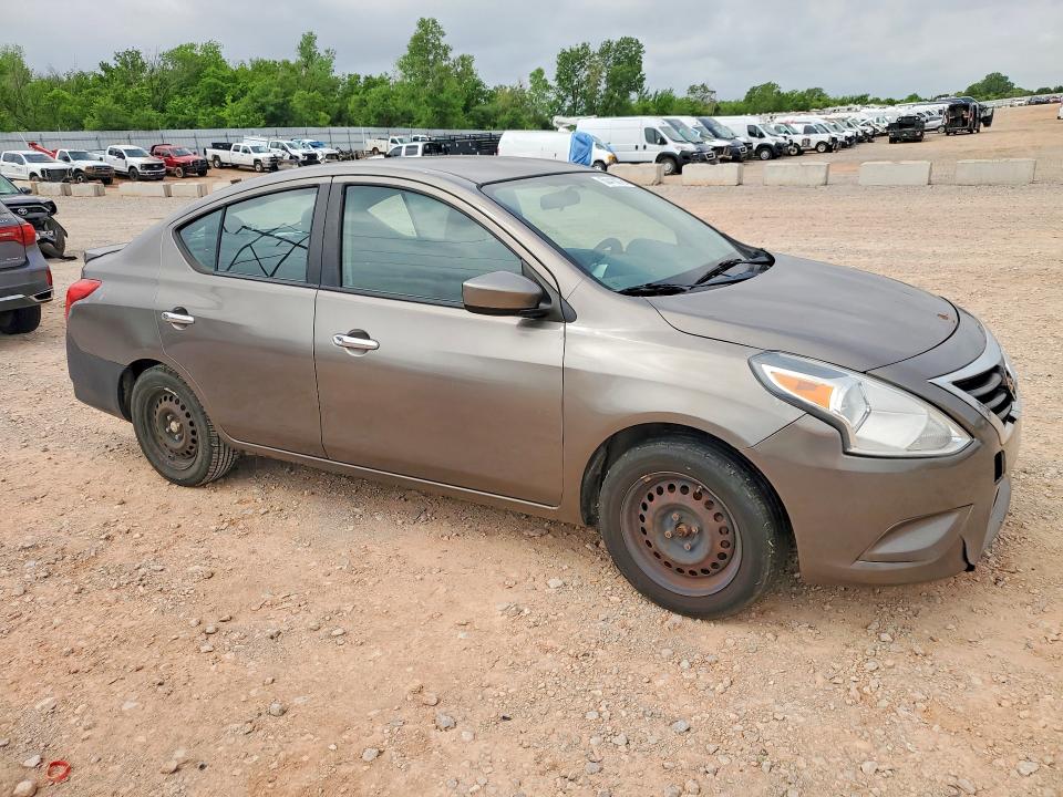 2015 Nissan Versa VIN 3N1CN7AP7FL827317 COPART salvage auction — REAR END, Ok - Cert Of Title-Rebuilt (P), sold $300 on 2026-07-02 (photo 4)