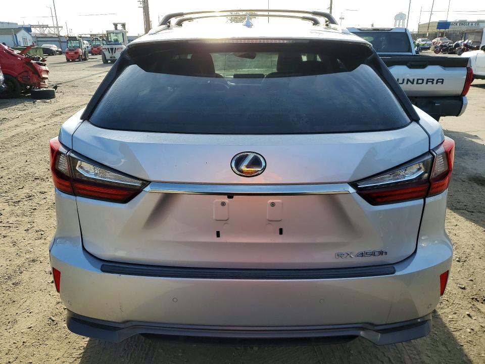 2016 Lexus Rx450 VIN 2T2BGMCA1GC004148 COPART salvage auction — FRONT END, Ca - Salvage Certificate, sold $12,700 on 2026-07-29 (photo 6)
