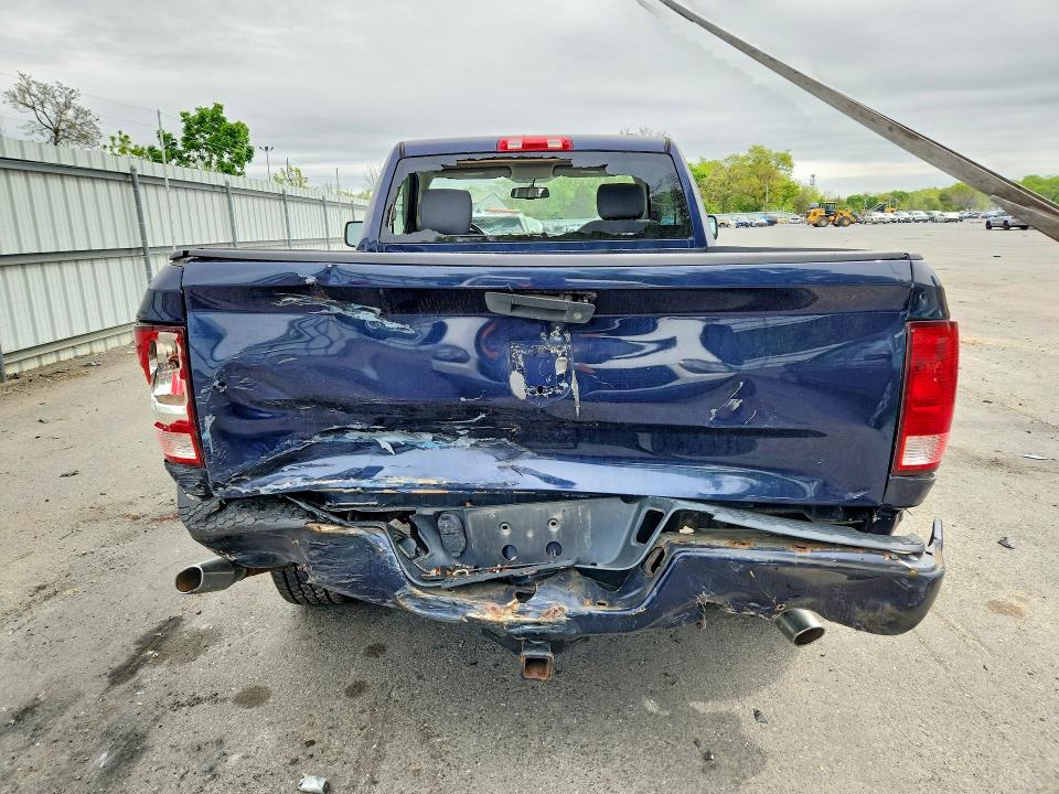 2012 Dodge Ram 1500 VIN 3C6JD6AT9CG193258 COPART salvage auction — REAR END, Nj - Cert Of Title-Salvage, sold $425 on 2026-07-02 (photo 6)
