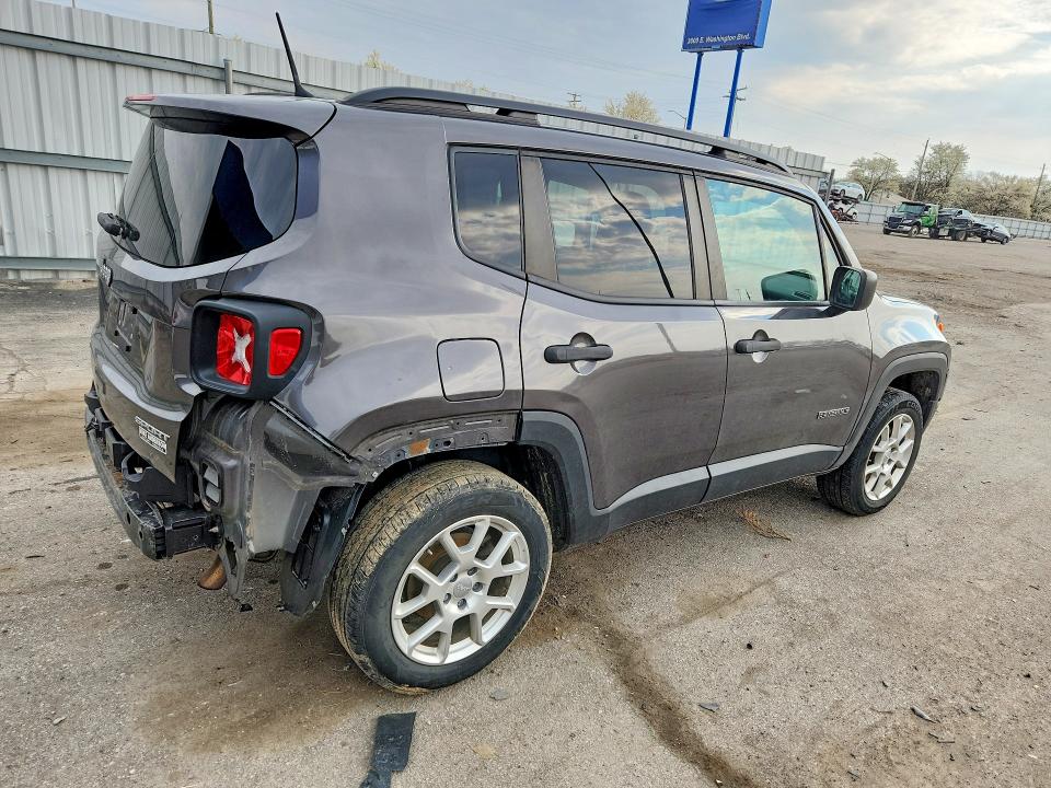 2018 Jeep Renegade VIN ZACCJBAB2JPJ16508 COPART salvage auction — REAR END, In - Cert Of Title-Salvage Title, sold $1,600 on 2026-07-06 (photo 3)