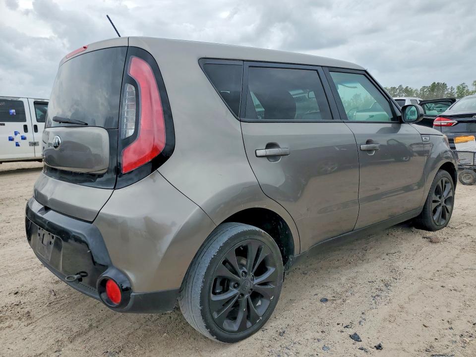 2016 Kia Soul VIN KNDJP3A56G7307203 COPART salvage auction — VANDALISM, Tx - Certificate Of Title (P), sold $3,000 on 2026-07-10 (photo 3)