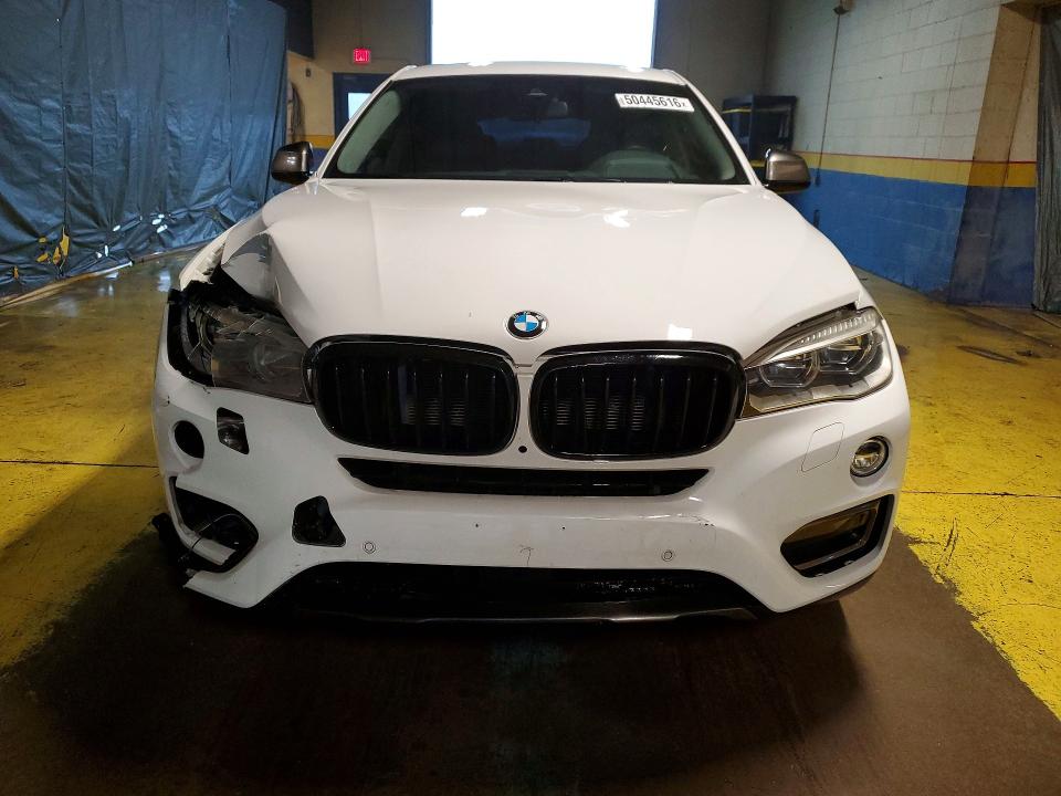 2015 BMW X6 VIN 5UXKU6C5XF0F94310 COPART salvage auction — FRONT END, WV - CERTIFICATE OF TITLE, sold $6,700 on 2026-07-02 (photo 5)