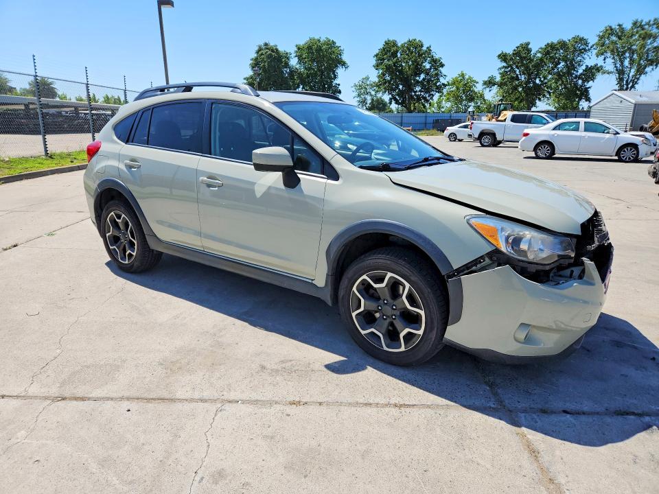 2015 Subaru Xv VIN JF2GPACC1F8314063 COPART salvage auction — FRONT END, Ca - Salvage Certificate, sold $2,800 on 2026-07-06 (photo 4)