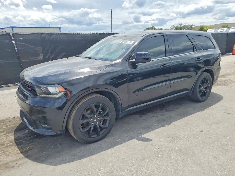 2020 Dodge Durango VIN 1C4RDHDG0LC170962 COPART salvage auction — SIDE, In - Certificate Of Title (P), sold $7,300 on 2026-07-02 (photo 1)
