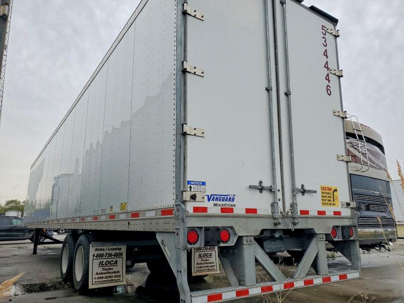 2024 Vanguard trailer Reefer VIN 5V8VA5322RM402750 COPART salvage auction — FRONT END, IN - BILL OF SALE - PARTS ONLY, sold $2,100 on 2026-07-20 (photo 3)