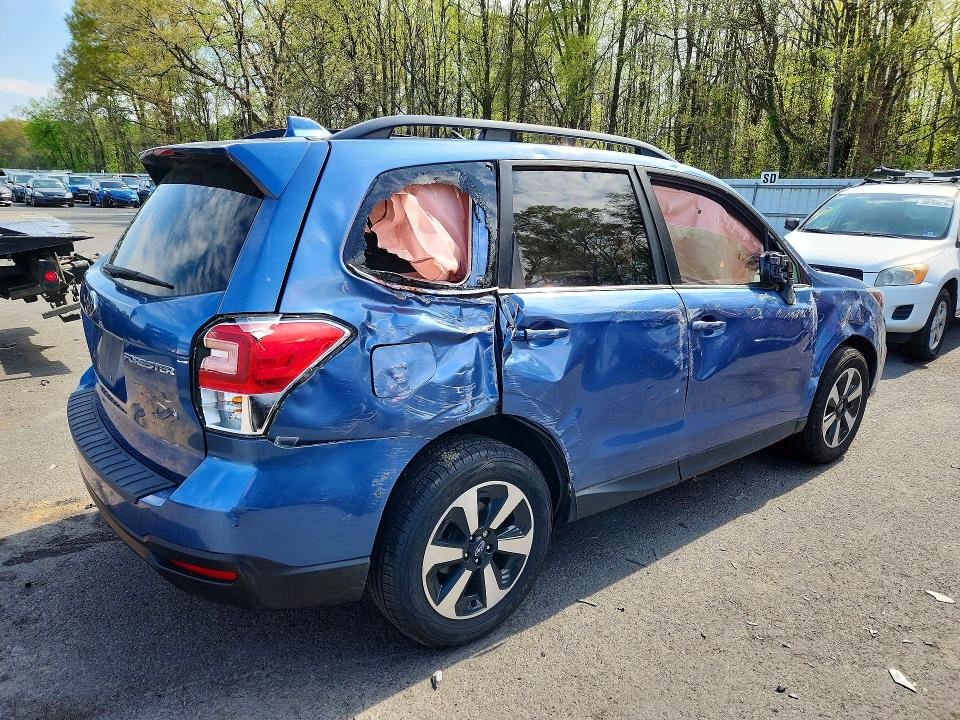 2018 Subaru Forester VIN JF2SJAJC7JH589511 COPART salvage auction — ALL OVER, Nj - Cert Of Title-Salvage, sold $500 on 2026-07-14 (photo 3)