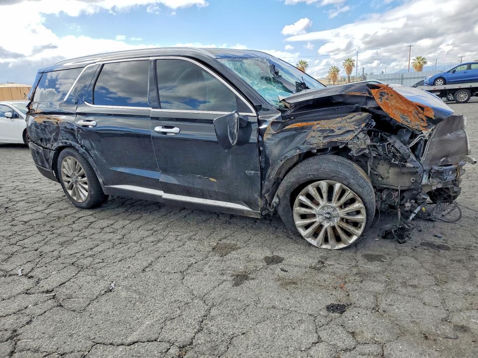 2020 Hyundai Palisade VIN KM8R54HEXLU120672 COPART salvage auction — FRONT END, Ca - Dis/Dlr/Exp Only Clean Title, sold $3,900 on 2026-07-29 (photo 4)