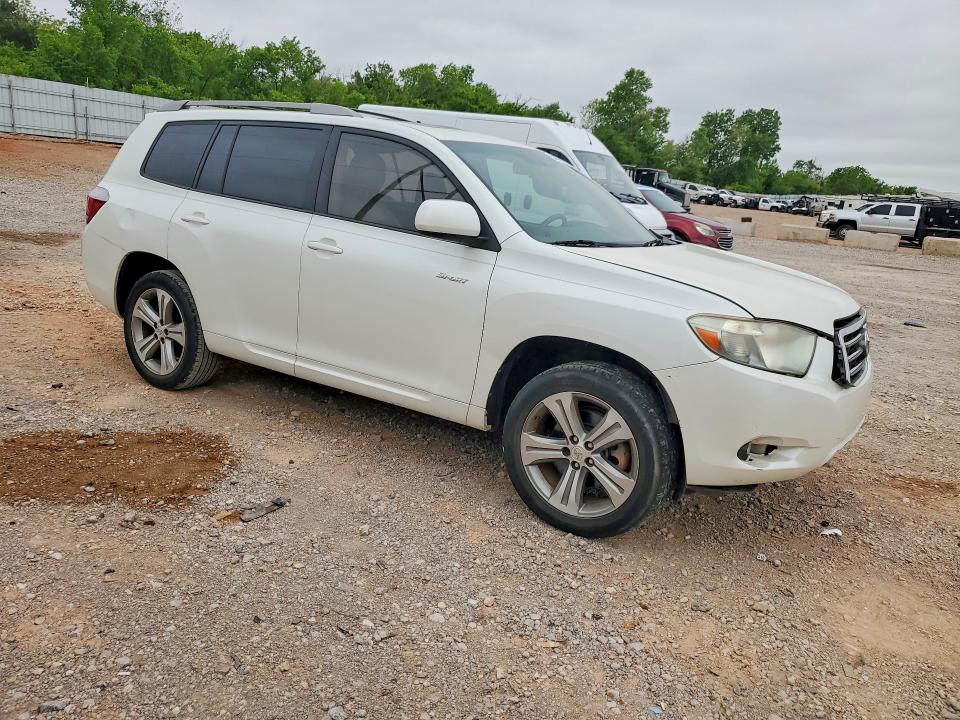 2008 Toyota Highlander VIN JTEDS43A082066177 COPART salvage auction — MINOR DENT/SCRATCHES, Ok - Dealer Only Clean Title (P), sold $2,500 on 2026-07-07 (photo 4)