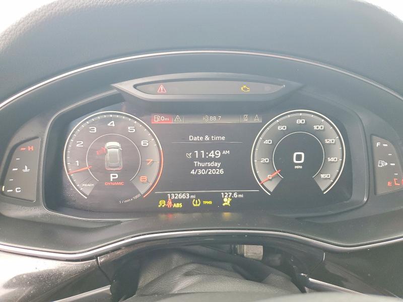 2019 Audi Q8 VIN WA1EVAF16KD030798 COPART salvage auction — NORMAL WEAR, La - Certificate Of Title (P), sold $17,700 on 2026-07-09 (photo 9)