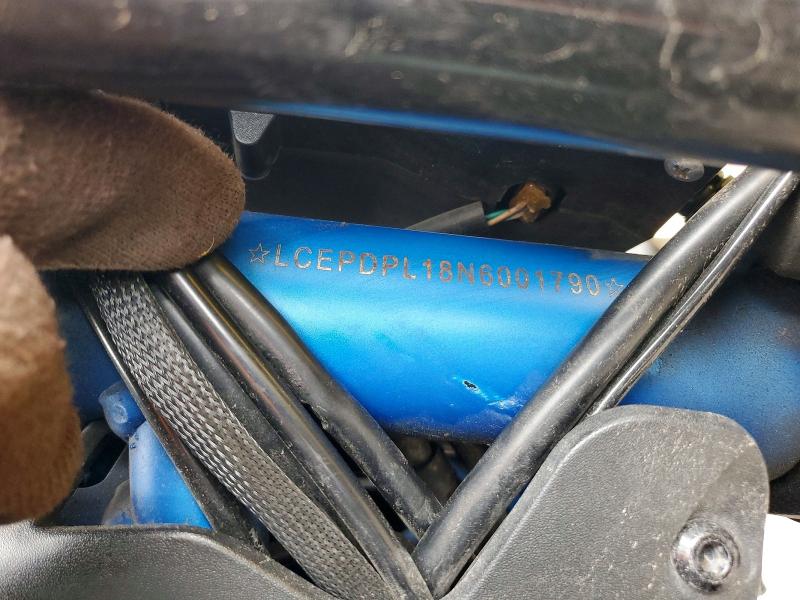 2022 Cfhg 300nk VIN LCEPDPL18N6001790 COPART salvage auction — MINOR DENT/SCRATCHES, NY - CERTIFICATE OF TITLE, sold $1,950 on 2026-07-03 (photo 9)