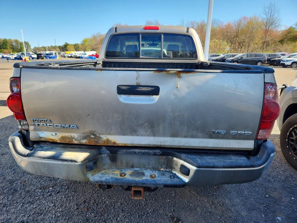 2006 Toyota Tacoma VIN 5TEUU42N36Z314806 COPART salvage auction — FRONT END, Nh - Certificate Of Title, sold $4,500 on 2026-07-21 (photo 6)