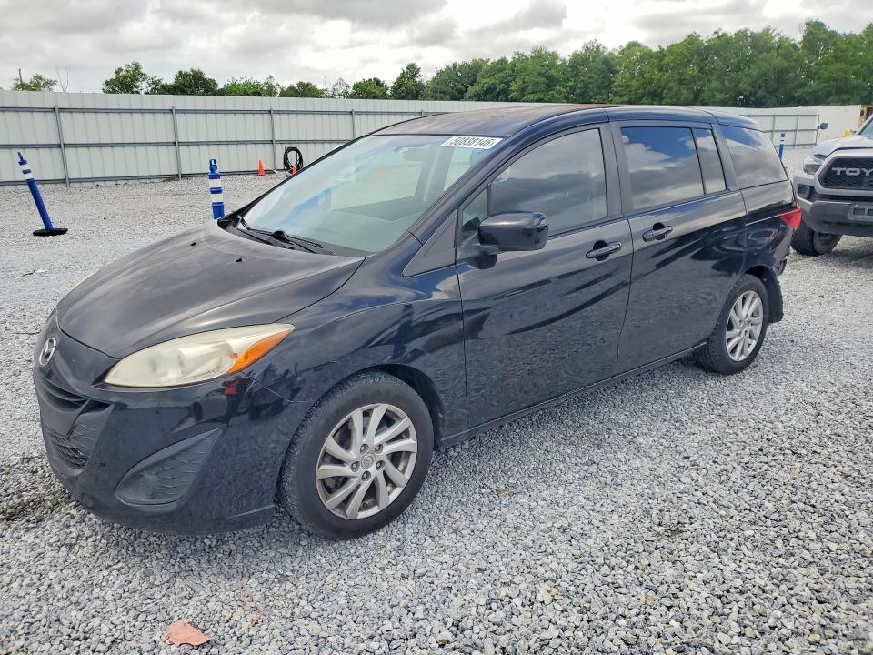 2012 Mazda 5 VIN JM1CW2BL0C0144196 COPART salvage auction — REAR END, Tx - Salvage Vehicle Title, sold $125 on 2026-07-13 (photo 1)