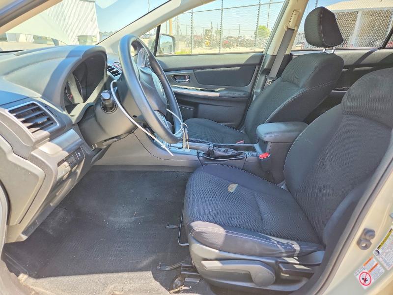 2015 Subaru Xv VIN JF2GPACC1F8314063 COPART salvage auction — FRONT END, Ca - Salvage Certificate, sold $2,800 on 2026-07-06 (photo 7)