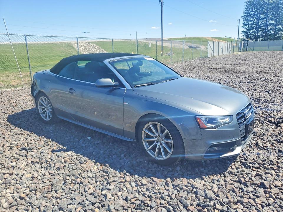 2016 Audi A5 VIN WAUD2AFH4GN001466 COPART salvage auction — REAR END, In - Cert Of Title-Salvage Title, sold $2,800 on 2026-07-14 (photo 4)