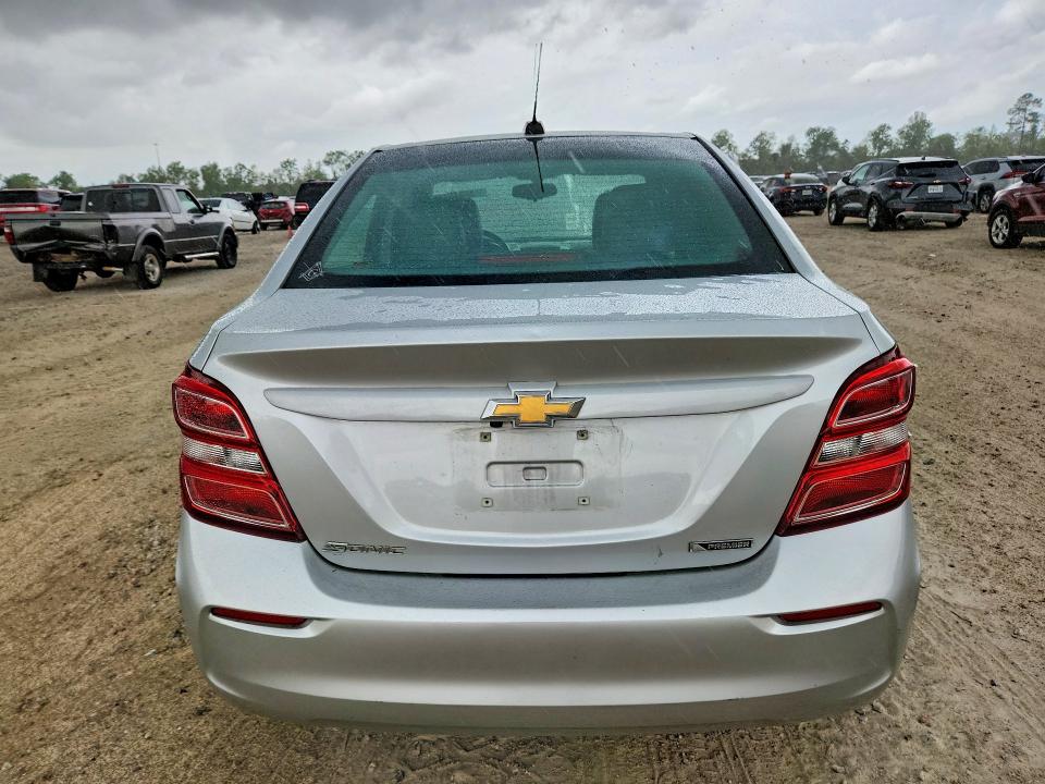 2020 Chevrolet SONIC VIN 1G1JF5SB9L4114146 COPART salvage auction — HAIL, Tx - Certificate Of Title (P), sold $4,900 on 2026-07-02 (photo 6)