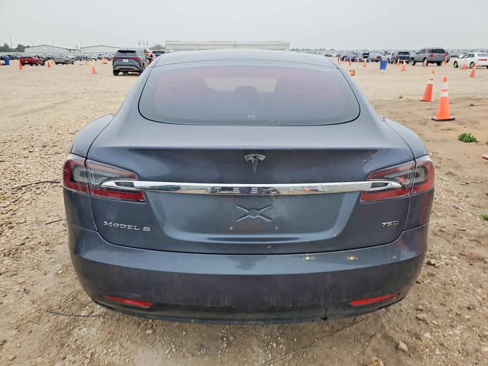 2017 Tesla Model s VIN 5YJSA1E23HF195773 COPART salvage auction — FRONT END, TX - CERTIFICATE OF TITLE, sold $200 on 2026-07-30 (photo 6)