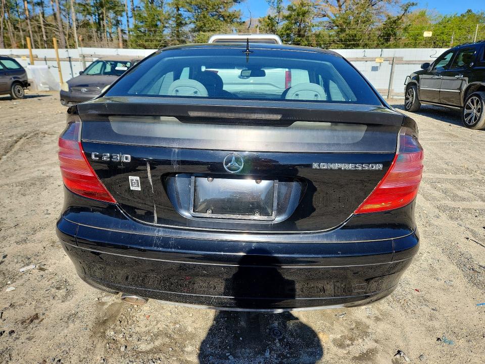 2002 Merz C-class VIN WDBRN47J82A164638 COPART salvage auction — MECHANICAL, CT, sold $250 on 2026-07-28 (photo 6)