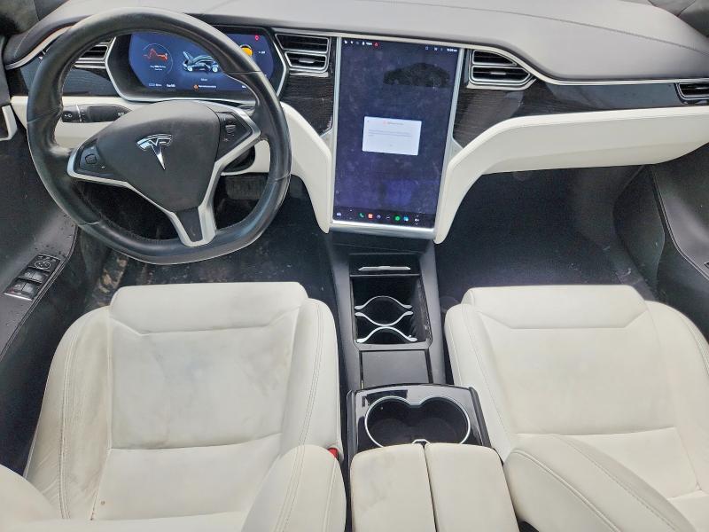 2017 Tesla Model s VIN 5YJSA1E29HF209997 COPART salvage auction — FRONT END, Qc - Gravement Accidente, sold $5,400 on 2026-07-14 (photo 8)
