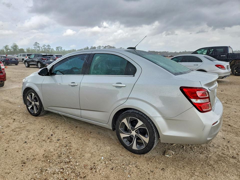 2020 Chevrolet SONIC VIN 1G1JF5SB9L4114146 COPART salvage auction — HAIL, Tx - Certificate Of Title (P), sold $4,900 on 2026-07-02 (photo 2)