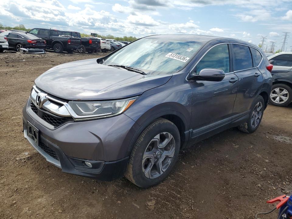 2018 Honda Crv VIN 7FARW2H87JE007658 COPART salvage auction — MINOR DENT/SCRATCHES, Il - Certificate Of Title (P), sold $10,100 on 2026-07-21 (photo 1)