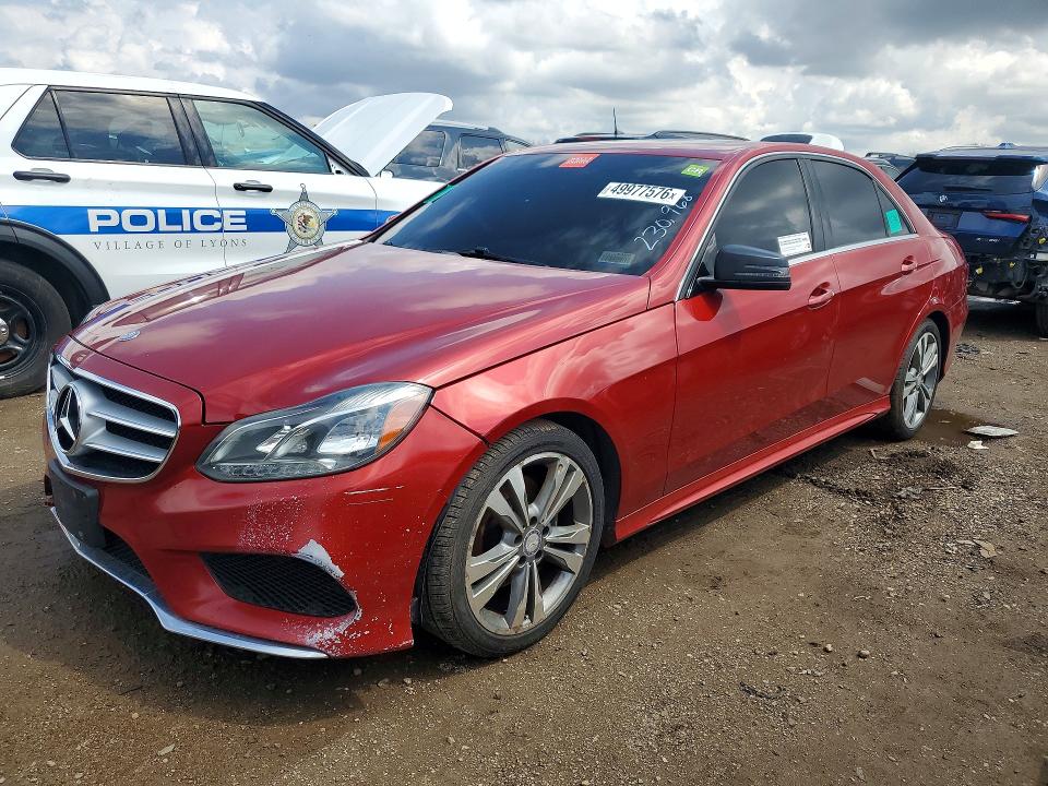2014 Mercedes-benz E-class VIN WDDHF8JB9EB002508 COPART salvage auction — SIDE, In - Certificate Of Title (P), sold $3,250 on 2026-07-09 (photo 1)