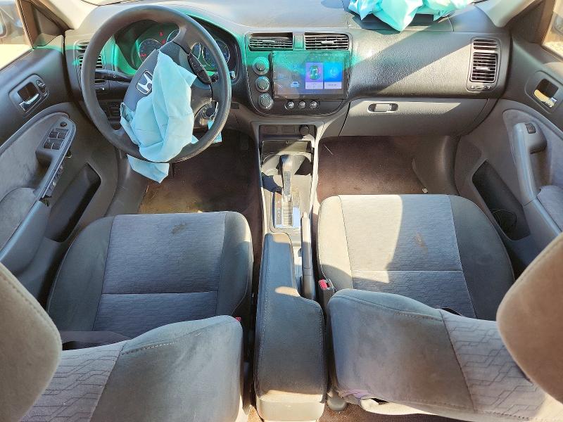 2004 Honda Civic VIN JHMES96624S008268 COPART salvage auction — FRONT END, Nc - Salvage Certificate Of Title, sold $225 on 2026-07-06 (photo 8)
