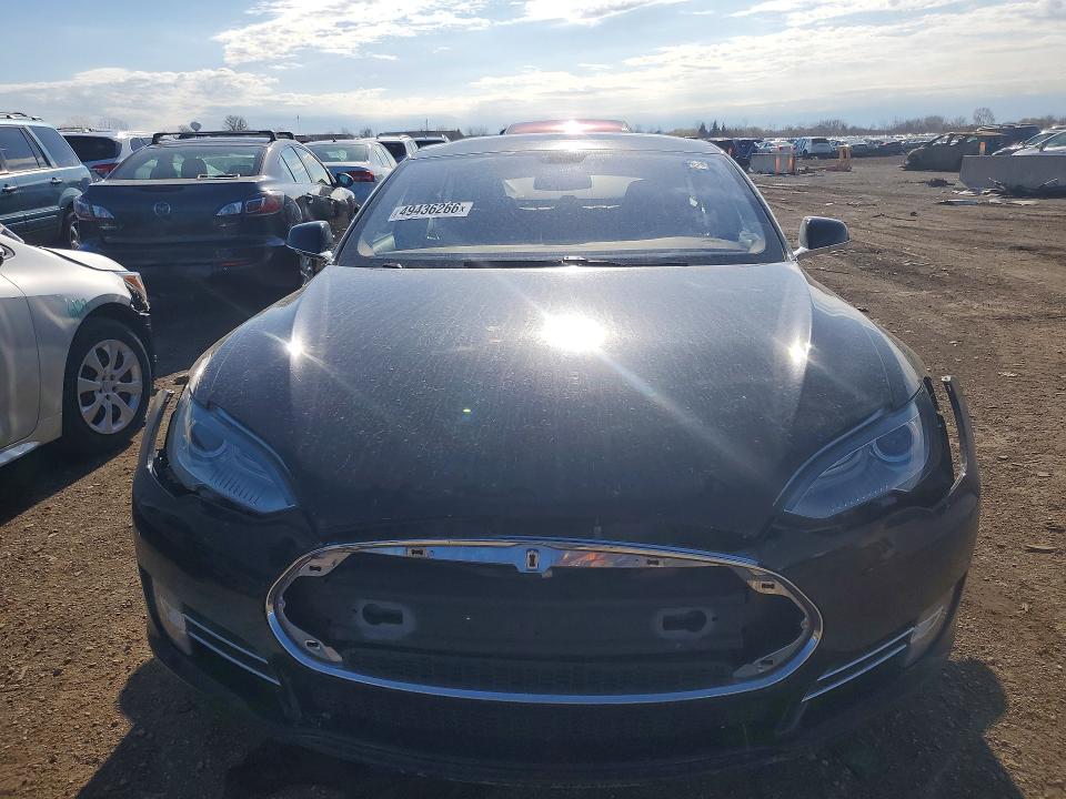 2012 Tesla Model s VIN 5YJSA1CN4CFP03058 COPART salvage auction — FRONT END, Mo - Certificate Of Title (P), sold $4,100 on 2026-07-28 (photo 5)