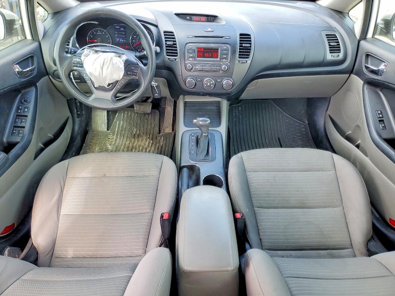 2014 Kia Forte VIN KNAFX4A65E5059861 COPART salvage auction — FRONT END, Tx - Salvage Vehicle Title (P), sold $1,500 on 2026-07-28 (photo 8)