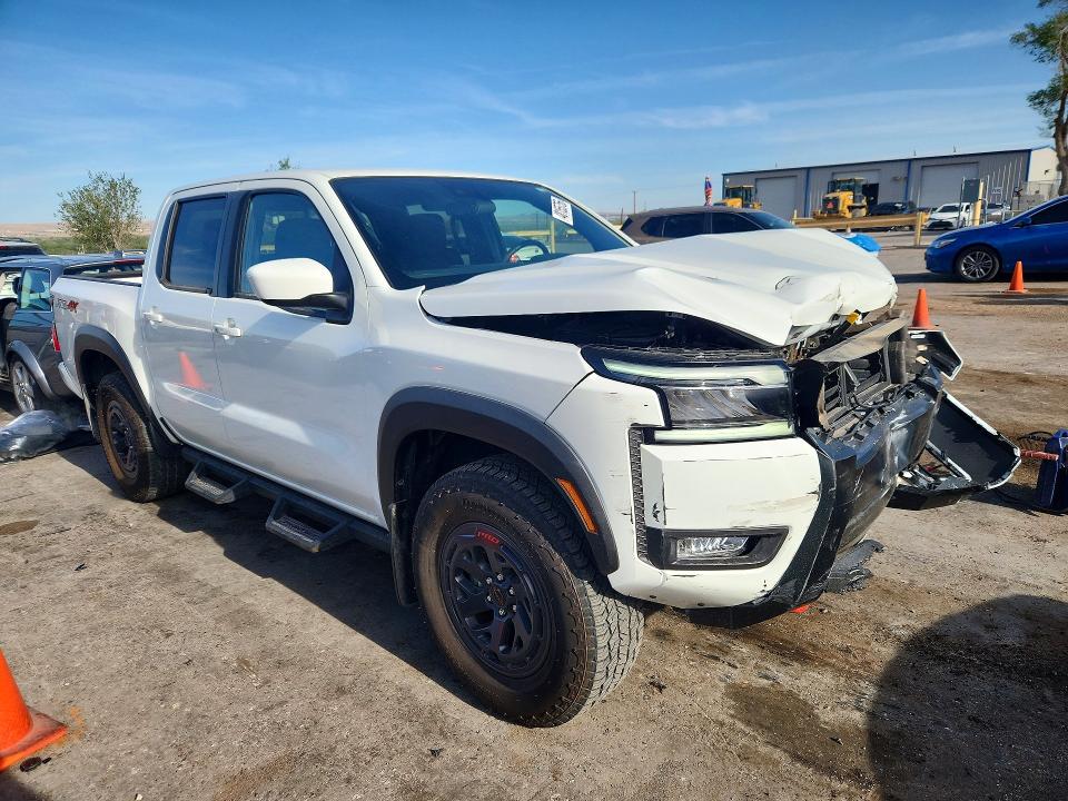 2025 Nissan Frontier VIN 1N6ED1EK5SN625426 COPART salvage auction — FRONT END, NM - CERT OF TITLE-SALVAGE, sold $13,400 on 2026-07-09 (photo 4)