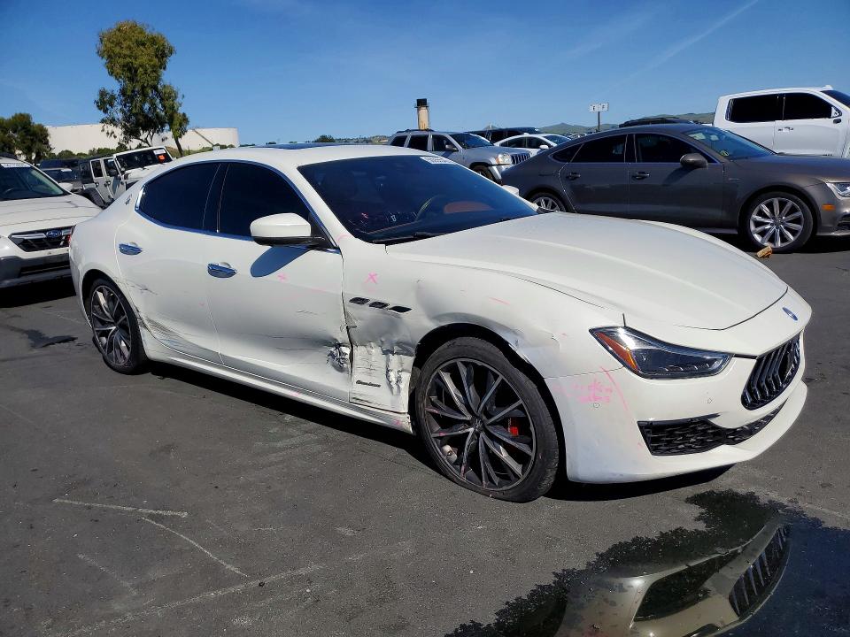 2019 Maserati All other VIN ZAM57XSL8K1325067 COPART salvage auction — FRONT END, Ca - Salvage Certificate, sold $7,800 on 2026-07-08 (photo 4)