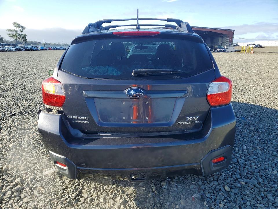 2014 Subaru Xv VIN JF2GPACC3E8284143 COPART salvage auction — REAR END, Ca - Salvage Certificate, sold $1,700 on 2026-07-13 (photo 6)