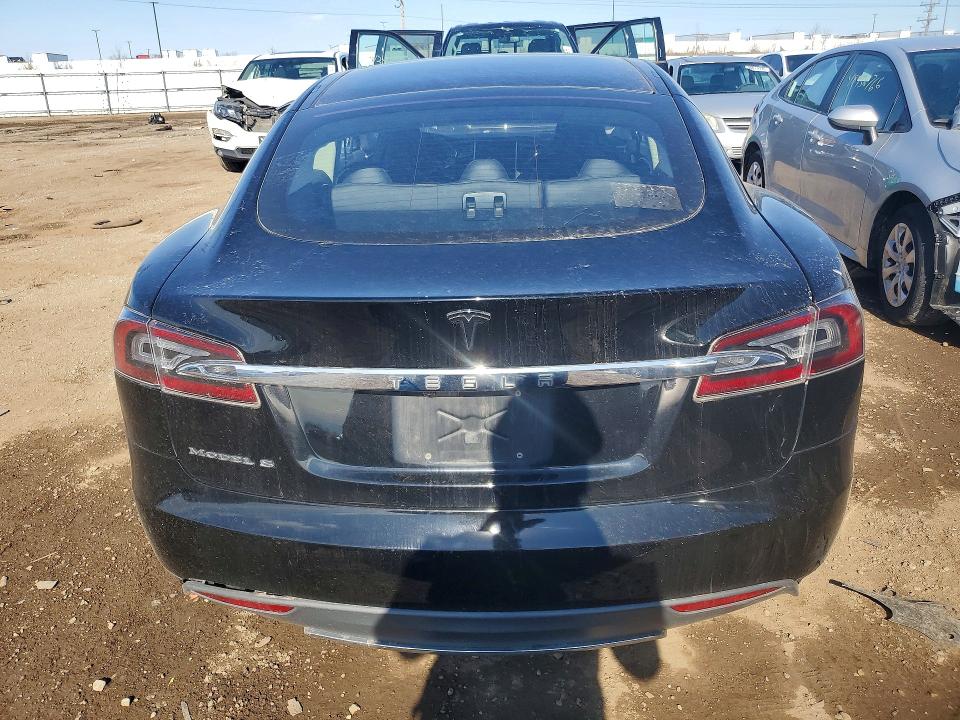 2012 Tesla Model s VIN 5YJSA1CN4CFP03058 COPART salvage auction — FRONT END, Mo - Certificate Of Title (P), sold $4,100 on 2026-07-28 (photo 6)