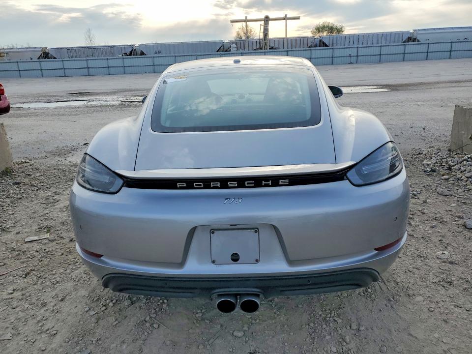 2019 Porsche Cayman VIN WP0AA2A81KS260996 COPART salvage auction — MINOR DENT/SCRATCHES, Mo - Certificate Of Title (P), sold $27,000 on 2026-07-17 (photo 6)
