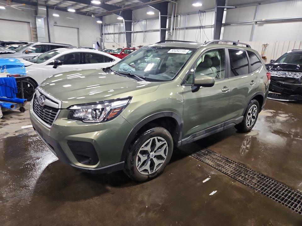 2020 Subaru Forester VIN JF2SKAJC3LH457989 COPART salvage auction — SIDE, Mn - Cert Of Title-Salvage, sold $2,800 on 2026-07-21 (photo 1)