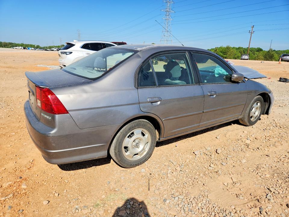 2004 Honda Civic VIN JHMES96624S008268 COPART salvage auction — FRONT END, Nc - Salvage Certificate Of Title, sold $225 on 2026-07-06 (photo 3)