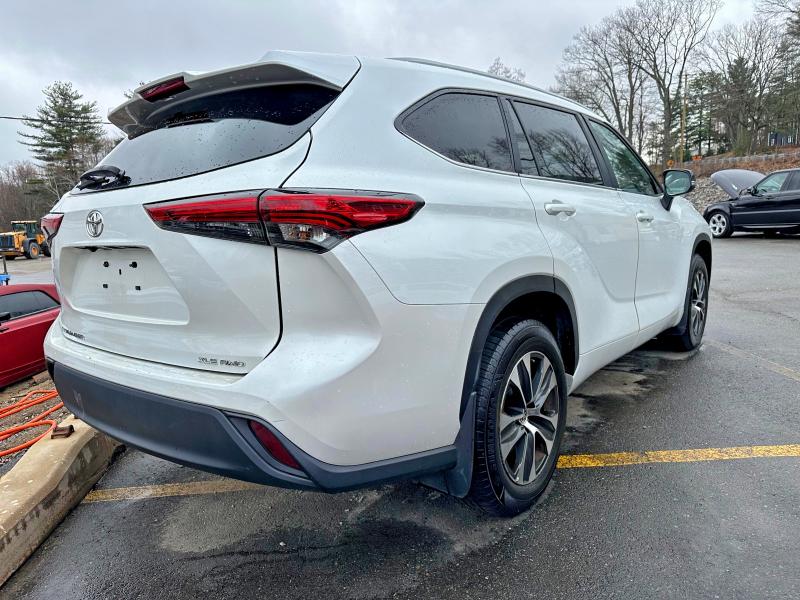 2023 Toyota Highlander VIN 5TDKDRBH0PS005064 COPART salvage auction — MECHANICAL, Md - Certificate Of Title, sold $24,500 on 2026-07-29 (photo 3)
