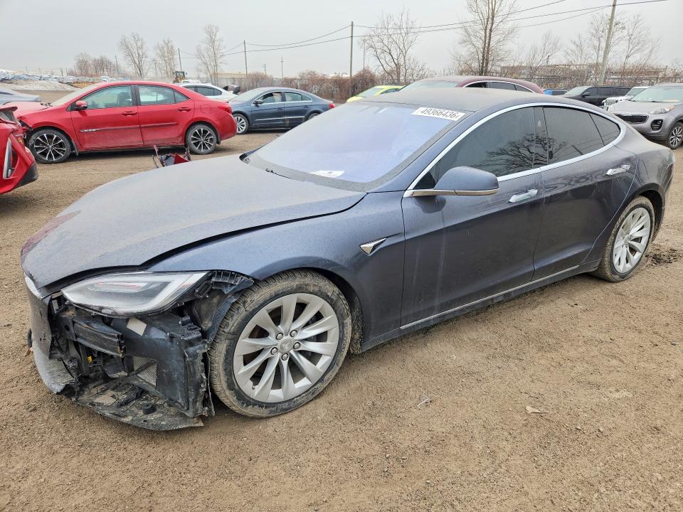 2017 Tesla Model s VIN 5YJSA1E29HF209997 COPART salvage auction — FRONT END, Qc - Gravement Accidente, sold $5,400 on 2026-07-14 (photo 1)