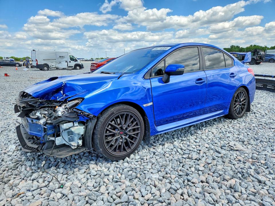 2017 Subaru Wrx VIN JF1VA2M64H9837800 COPART salvage auction — SIDE, FL - CERT OF TITLE SLVG REBUILDABLE, sold $80 on 2026-07-24 (photo 1)