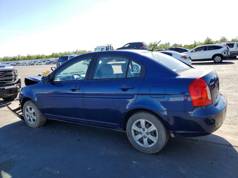 2011 Hyun Accent 2d VIN KMHCN4AC3BU604907 COPART salvage auction — FRONT END, CA - SALVAGE CERTIFICATE, sold $350 on 2026-07-16 (photo 2)