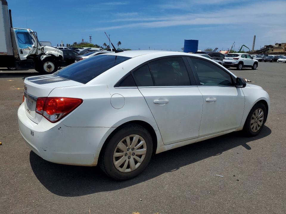 2011 Chev Cruze VIN 1G1PC5SH5B7296836 COPART salvage auction — SIDE, HI - CERTIFICATE OF SALVAGE, sold $1 on 2026-07-20 (photo 3)